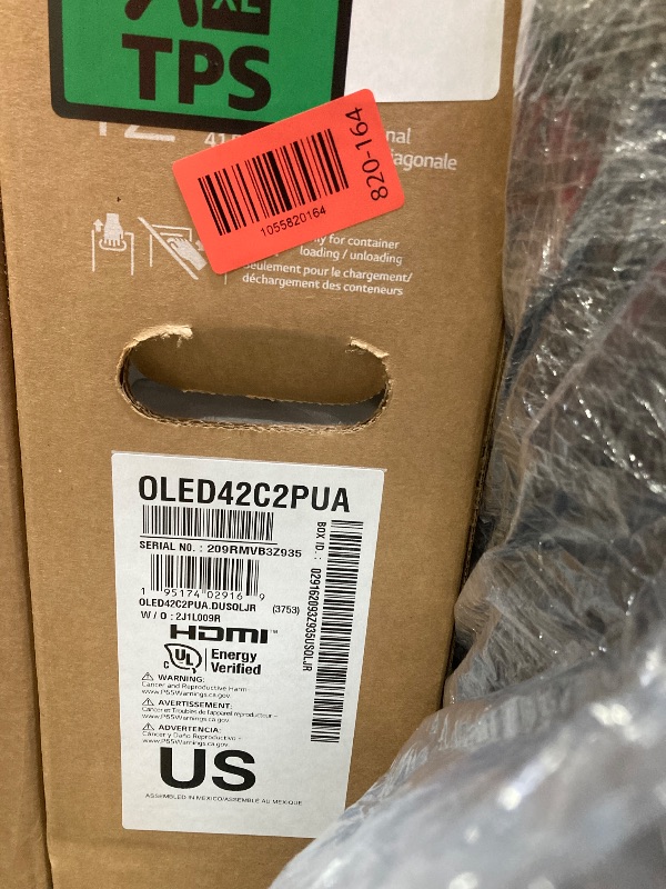 Photo 1 of ***Factory seal***
LG C2 Series 42-Inch Class OLED evo Smart TV OLED42C2PUA, 2022 - AI-Powered 4K TV, Alexa Built-in