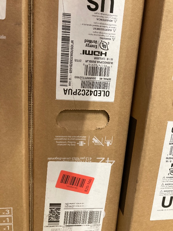 Photo 1 of ***Factory seal***

LG C2 Series 42-Inch Class OLED evo Smart TV OLED42C2PUA, 2022 - AI-Powered 4K TV, Alexa Built-in