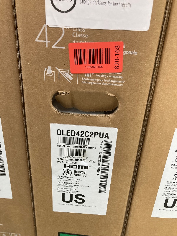 Photo 1 of ***Factory seal***

LG C2 Series 42-Inch Class OLED evo Smart TV OLED42C2PUA, 2022 - AI-Powered 4K TV, Alexa Built-in