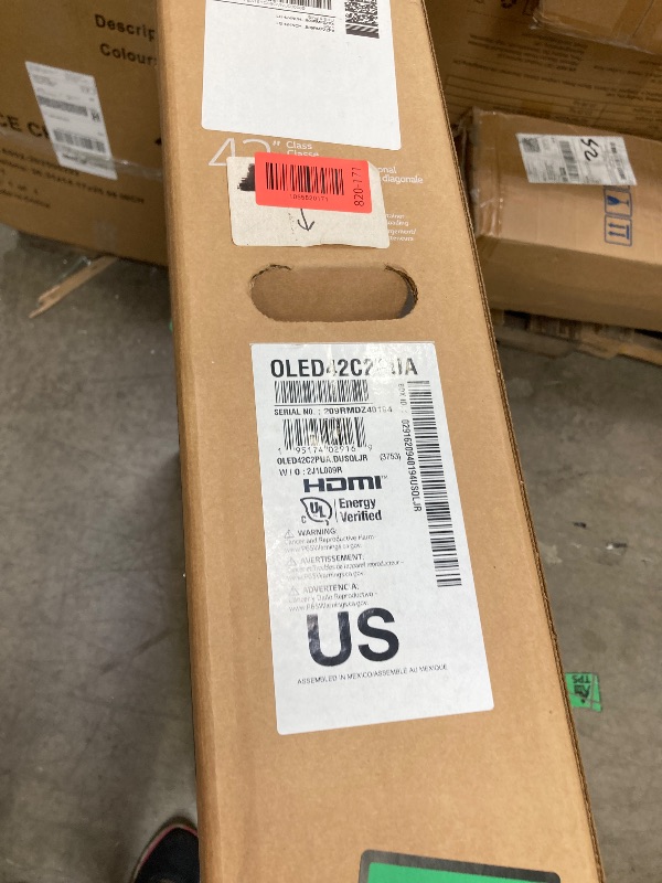 Photo 1 of ***Factory seal***

LG C2 Series 42-Inch Class OLED evo Smart TV OLED42C2PUA, 2022 - AI-Powered 4K TV, Alexa Built-in