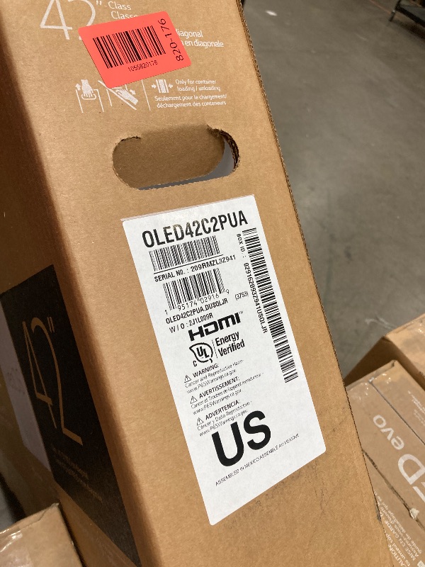 Photo 1 of ***Factory seal***

LG C2 Series 42-Inch Class OLED evo Smart TV OLED42C2PUA, 2022 - AI-Powered 4K TV, Alexa Built-in