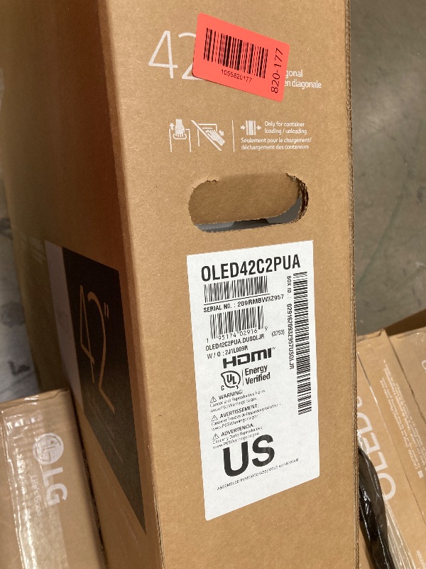 Photo 1 of ***Factory seal***

LG C2 Series 42-Inch Class OLED evo Smart TV OLED42C2PUA, 2022 - AI-Powered 4K TV, Alexa Built-in