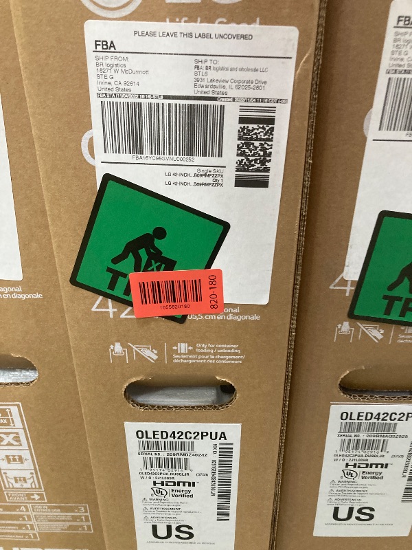 Photo 1 of ***Factory seal***

LG C2 Series 42-Inch Class OLED evo Smart TV OLED42C2PUA, 2022 - AI-Powered 4K TV, Alexa Built-in