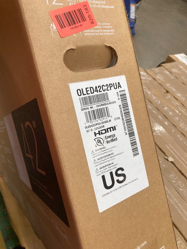 Photo 1 of ***Factory seal***

LG C2 Series 42-Inch Class OLED evo Smart TV OLED42C2PUA, 2022 - AI-Powered 4K TV, Alexa Built-in
