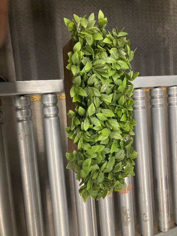 Photo 1 of 
***Factory seal***

Winlyn 14" Artificial Boxwood Plants in Rectangular Wood Planter Farmhouse Greenery Arrangement Centerpiece Faux Potted Herb Plant for Wedding Dining Room Table Kitchen Windowsill Mantel Shelf Décor