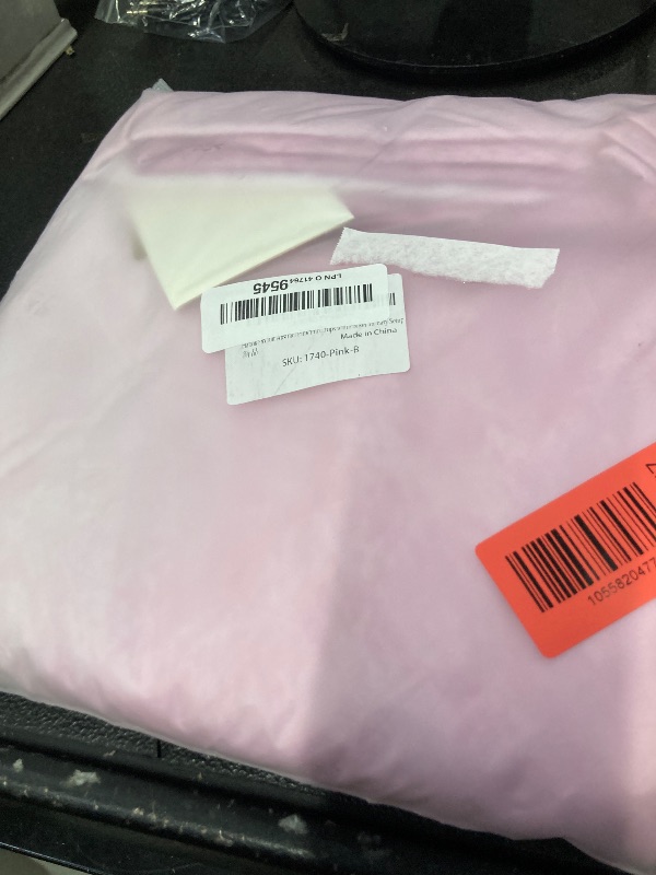 Photo 2 of Haboke Abstract Professional Photography Backdrop for Portrait Photo Props Booth Background Photoshoot Studio with Polyester Fabric Roller Pocket on Top (8x10ft,Light Pink,No Stand)