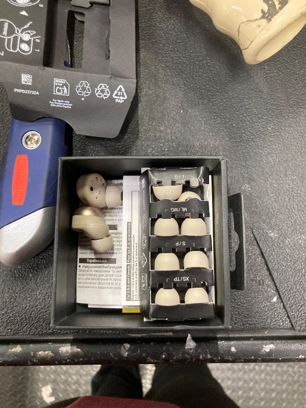 Photo 1 of ***MISSING CHARGING CASE***Technics - Reference Class AZ100 True Wireless Noise Cancelling Bluetooth in-Ear Headphones - Champagne Gold