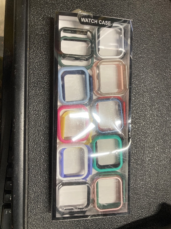 Photo 1 of [20 Pack ] Hooglny Hard PC Protective Case Compatible for Apple Watch Series 4/5/6/SE 40mm, Edge Protector Bumper Cover Shell,Apple Watch Series SE Case Color Mix Set