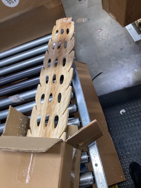 Photo 1 of
Deco 79 Teak Wood Abstract Handmade Decorative Sculpture Tall Floor Cutout Post Home Decor Statue with Live Edge Base, Accent Figurine 7" x 6" x 49", Brown