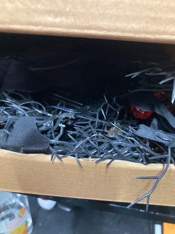 Photo 1 of FT 54 LED Halloween Lights, 8 Modes & Timer Battery Operated Halloween Pumpkins Lights with Willow Vine Twig Garland, 3D Waterproof Decorations Lights for Home Indoor Wall Fireplace Mantle Party