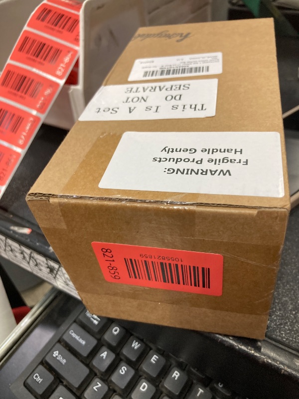 Photo 1 of ***Factory seal***
\
Honeydak Bow Bedside Water Carafe and Glass Set Bedside Night Carafe with Cup 17 oz Mouthwash Dispenser Glass Juice Water Pitcher for Nightstand Bathroom