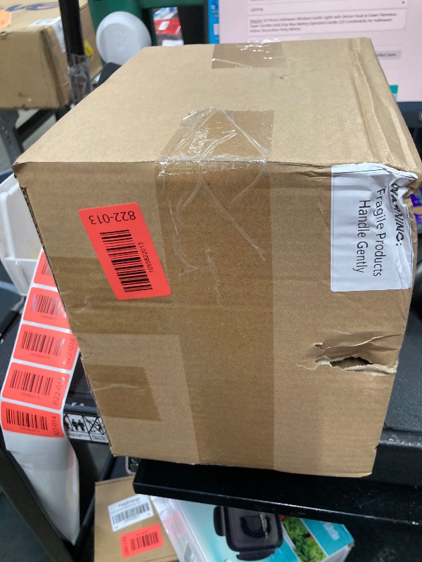 Photo 1 of ***Factory seal***

Baquler  Pieces Halloween Window Candle Lights with Sensor Dusk to Dawn Flameless Taper Candles Bulk Drip Wax Battery Operated Candle LED Candlesticks for Halloween Indoor Decoration Party (White)