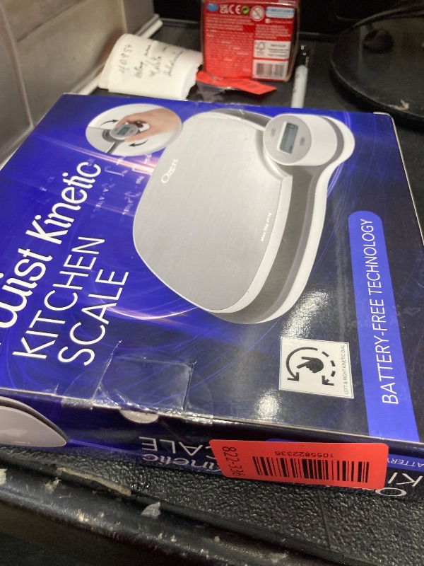 Photo 1 of ***Factory seal***
Ozeri Battery-Free Kitchen Scale, Kinetic Charging Technology, Stainless Steel