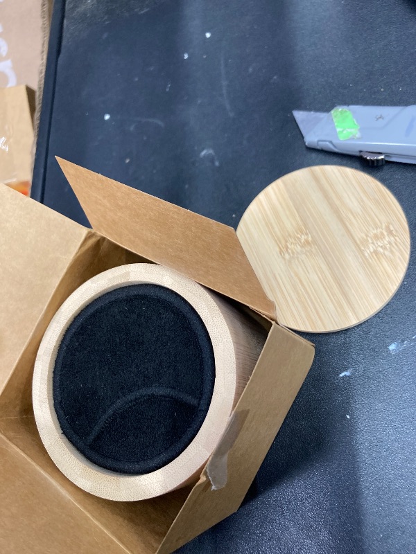 Photo 1 of 18 Pack Reusable Cotton Rounds for Makeup Removal with Bamboo Holder and Mesh Storage Bag (Black)