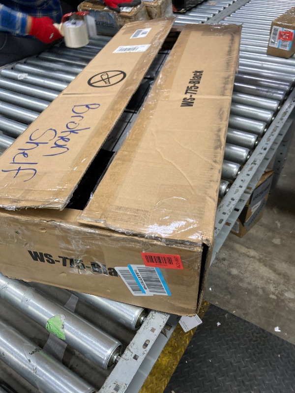 Photo 1 of 14" D×36" W×72" H Wire Shelving Unit Commercial Metal Shelf with 5 Tier Adjustable Layer Rack Strong Steel for Restaurant Garage Pantry Kitchen Garage?Black