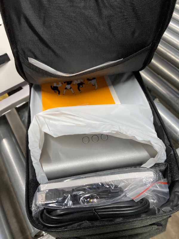 Photo 1 of [Auto Focus/4K Support] Projector with WiFi 6 and Bluetooth 5.2, YABER Pro V9 Native 1080P Outdoor Movie Projector, Auto 6D Keystone & 50% Zoom, Home Theater Projector for Phone/TV Stick/PC