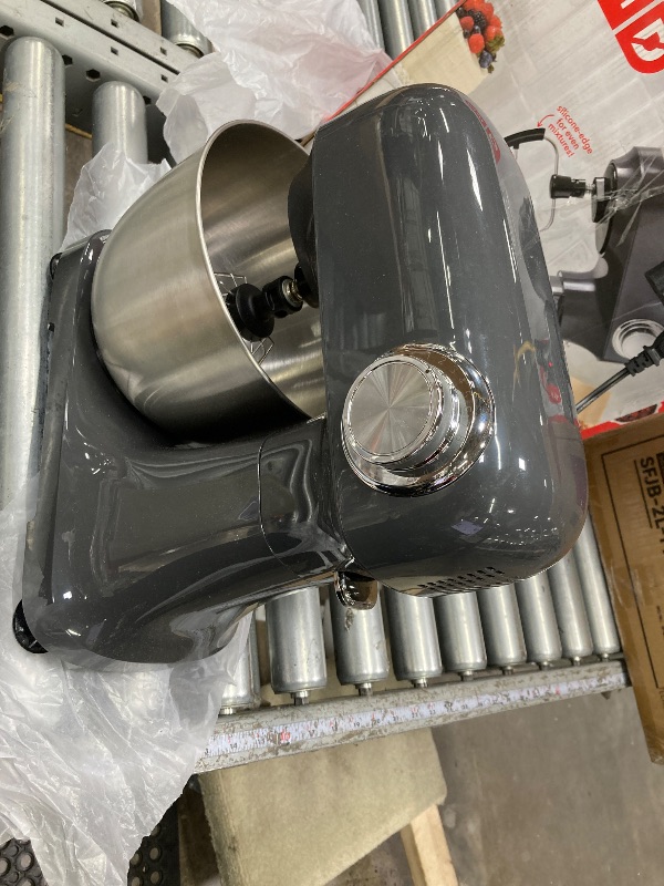 Photo 1 of ***USED***DASH Tilt-Head 3.5qt Stand Mixer 12 Speeds with Paddle, Dough Hook, and Whisk Attaachments- Forged Iron