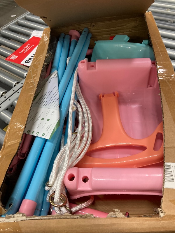 Photo 1 of 
****used missing parts ***Hero image 0 of G TALECO GEAR 3-in-1 Toddler Swing Sets for Backyard, Comfy Baby Swing Outdoor Indoor, Kids Swing with Metal Stand, Pink, 0 of 9





Best seller
Visit the G TALECO GEAR Store
G TALECO GEAR 3-in-1 Toddler Swing S