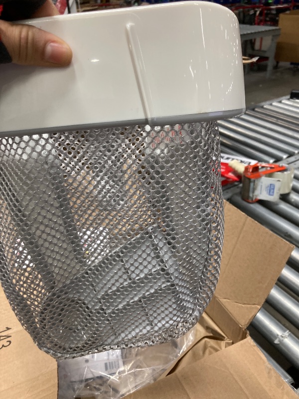 Photo 1 of ***used***Munchkin® Super Scoop™ Hanging Bath Toy Storage with Quick Drying Mesh, Grey