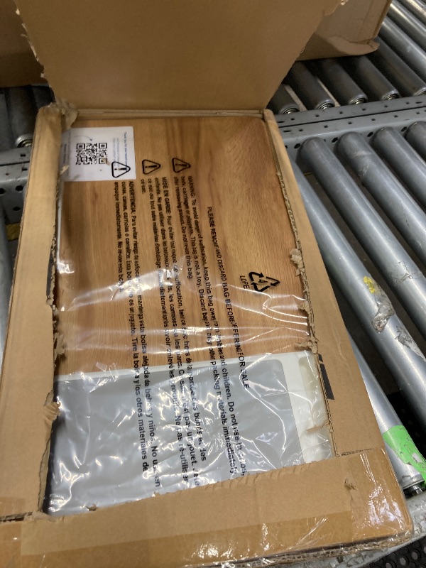 Photo 1 of **used** LAPGEAR Home Office Lap Desk with Device Ledge, Mouse Pad, and Phone Holder - Oak Woodgrain - Fits up to 15.6 Inch Laptops - Style No. 91589