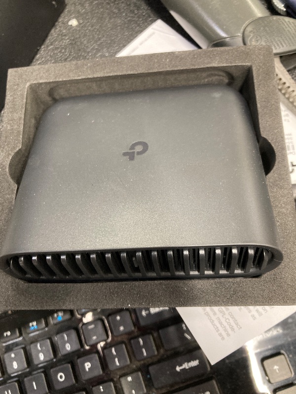 Photo 1 of **use missing parts untested **TP-Link Ultra-Portable Wi-Fi 6 AX1500 Travel Router TL-WR1502X | Easy Public WiFi Sharing | Hotel/RV/Travel Approved | Phone WiFi Tether | USB C Powered | Multi-Mode | Tether App | Durable Design