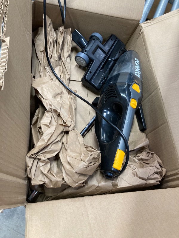 Photo 1 of **used missing parts funtional untested**   Eureka Blaze Stick Vacuum Cleaner, Powerful Suction 3-in-1 Small Handheld Vac B075P7J8BBwith Filter for Hard Floor Lightweight Upright Home Pet Hair, Dark Black