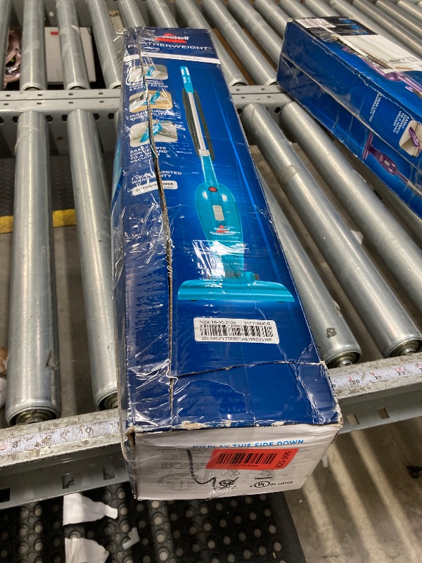 Photo 1 of **used missing parts***   Bissell Featherweight Stick Lightweight Bagless Vacuum with Crevice Tool, 2033, One Size Fits All, Blue