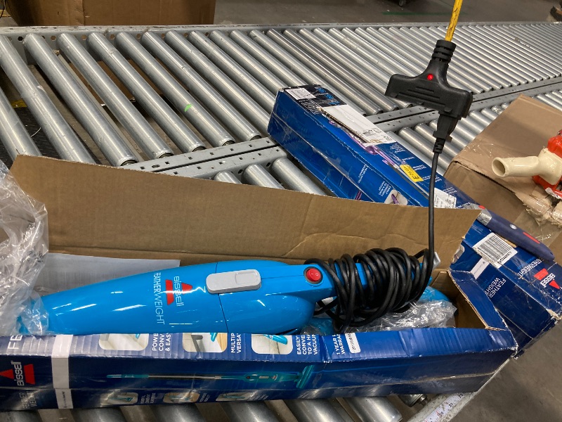 Photo 1 of **used missing parts***   Bissell Featherweight Stick Lightweight Bagless Vacuum with Crevice Tool, 2033, One Size Fits All, Blue