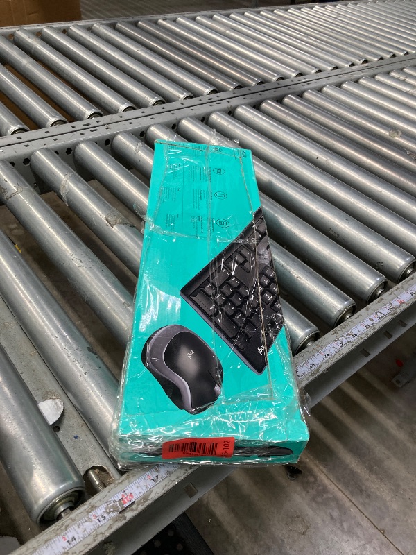 Photo 1 of **used missing parts*** Logitech MK270 Wireless Keyboard and Mouse Combo for Windows, 2.4 GHz, 8 Multimedia Keys, PC, Laptop, Wireless Keyboard Compact Mouse Combo - Black