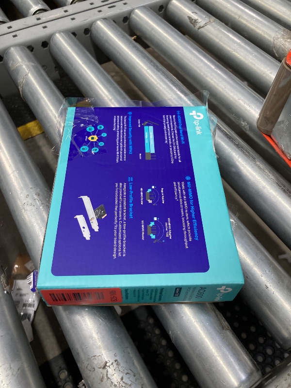 Photo 1 of ***used*** TP-Link PCIe WiFi Card AC600 for Desktop PC, Dual Band Wireless Internal Network Card(Archer T2E) High-Gain Antenna, MU-MIMO, WPA3, Low Profile, Supports Windows 10/11