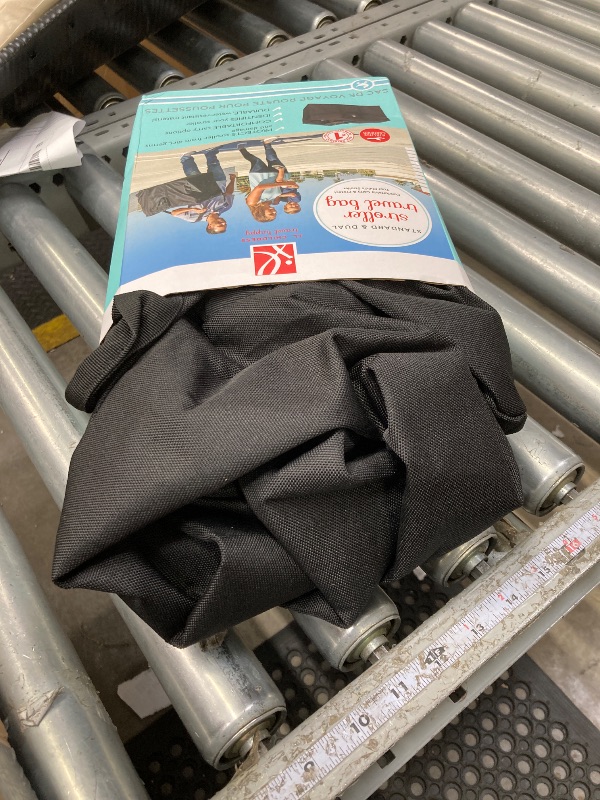 Photo 1 of **used missing parts untested**J.L. Childress Standard & Dual Stroller Bag - Travel Bag for Airplane, Fits Most Single & Double Baby Strollers, Airport Accessories for Gate or Baggage Check, Adjustable Shoulder Strap - Black