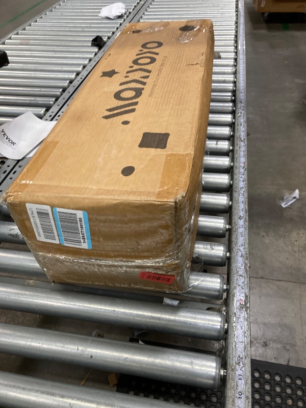 Photo 1 of ****It is missing parts and is used, and it is not known if it works.*****MAXYOYO Modern Accent Chair, Comfy Living Room Chair with Metal Frame Wooden Armrest, Upholstered Armchair with Soft Cushion for Bedroom Balcony Lounge Reading Room, Beige