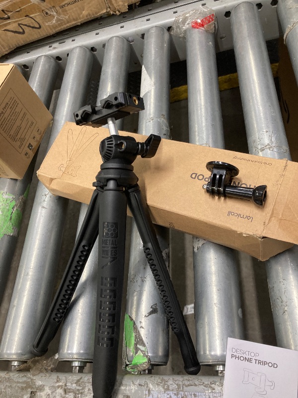 Photo 1 of **used mkssing parts9***  Lamicall Tripod for iPhone - 3 in 1 Flexible Phone Tripod with Wireless Remote - iPhone Tripod Stand for Video Recording Vlogging Selfie Compatible with iPhone Samsung Go Pro, Digital Camera