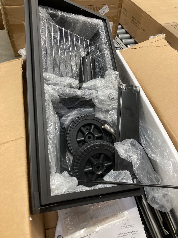 Photo 1 of **It is missing several pieces, so the process is to sell by piece, which is not complete and is used******Charcoal Grill with Offset Smoker,BBQ Grills with Side Table,Outdoor Cooking with 714 Square Inches,Backyard Camping Picnics, Patio and Parties, Bla