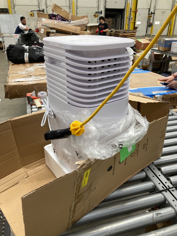 Photo 1 of **used missing parts  *****  **CENSTECH Windowless Air Conditioner, Swamp Cooler with 4 Modes & 3 Speeds, 15H Timer for Smart Auto-off, 2-Gal Tank for 20H Cooling, Remote, 120° Oscillating Portable Air Conditioners No Hose Needed