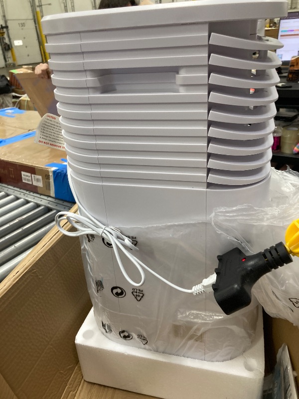 Photo 1 of **used missing parts  *****  **CENSTECH Windowless Air Conditioner, Swamp Cooler with 4 Modes & 3 Speeds, 15H Timer for Smart Auto-off, 2-Gal Tank for 20H Cooling, Remote, 120° Oscillating Portable Air Conditioners No Hose Needed