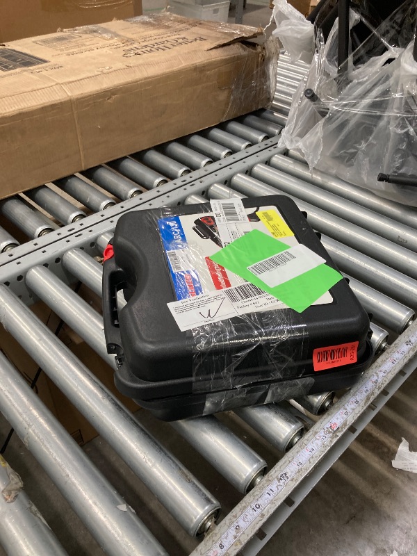 Photo 1 of ***used missing partsa***GZ GUOZHI Welding Machine Handheld, 110V 130Amp Portable ARC Welder Hand Held Welder Machine, Digital Display IGBT Inverter with Welding Tool Set and Toolbox