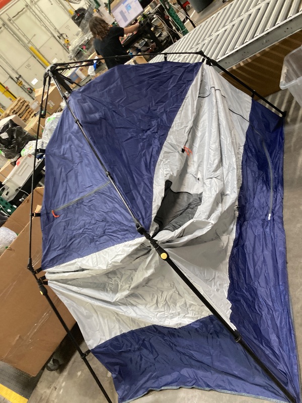 Photo 1 of **used**Toogh 3/4 Person Camping Tent with 1 Door, 4 Windows, and Upgraded Ventilation– Instant Setup, Waterproof, 8'x 8'x 67''Oxford Fabric Floor Pop Up in 60 Seconds Includes Rainfly and Backpack