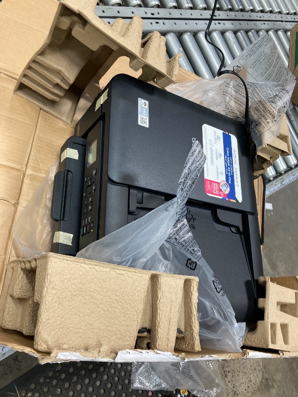 Photo 1 of ****used missing parte ***Brother Work Smart 1360 Wireless Color Inkjet All-in-One Printer with Automatic Duplex Printing and 1.8” Color Display | Includes Refresh Subscription Trial(1) (MFC-J1360DW) (Uses LC501 Series Inks)