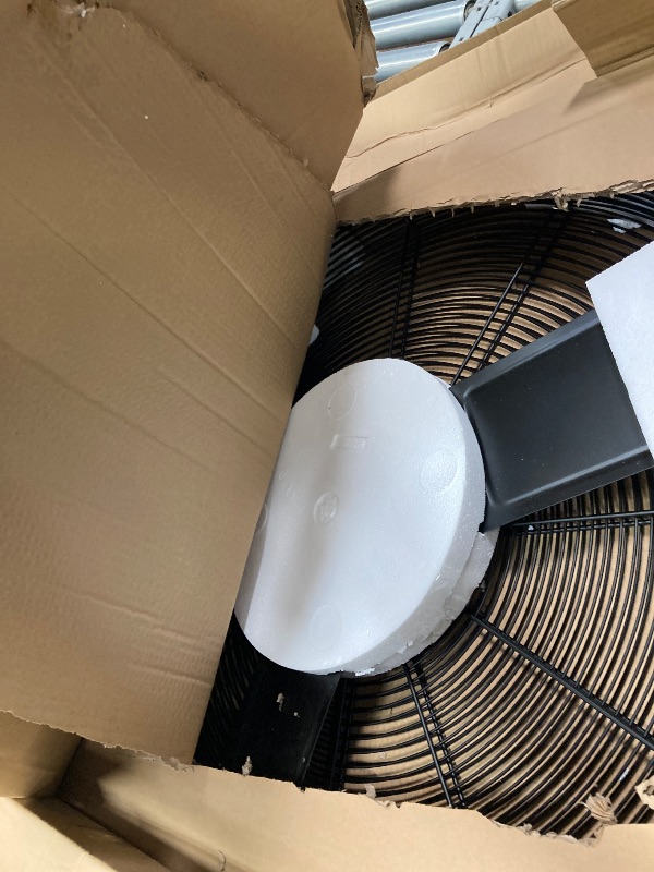 Photo 1 of **** Used, it is missing parts and it is not known if it works because it could not be tested.***  iLiving ILG8P30-72 Commercial Pedestal Floor Fan, 30-Inch, Industrial Heavy Duty Floor Standing Fan with 7261 CFM, Perfect for Home, Shop, Bedroom, Gym, Gar