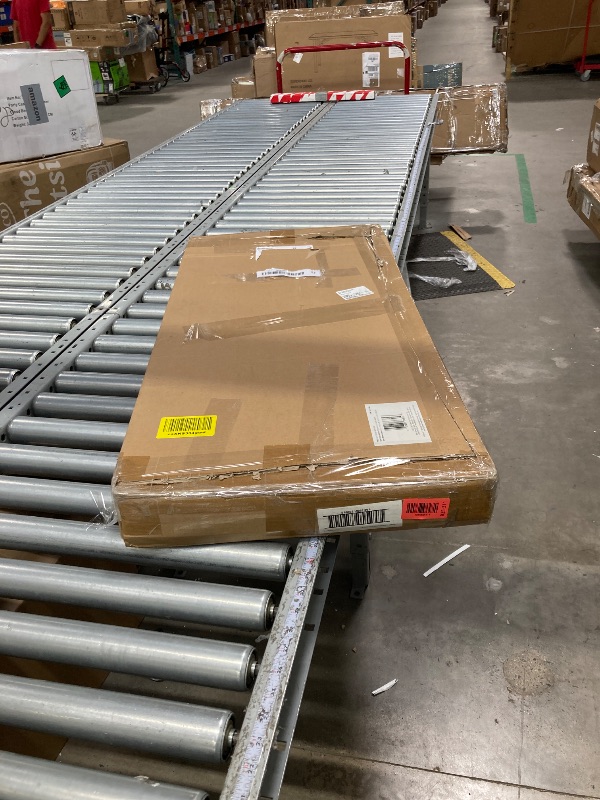 Photo 1 of ***used missing parts***    Whitmor Utility Folding Shopping Cart, 115L Heavy Duty Grocery Cart with Double Basket, 360° Swivel Wheels, Foldable Rolling Utility Trolley, 110 Lbs Capacity for Grocery, Laundry, Travel, Sliver
