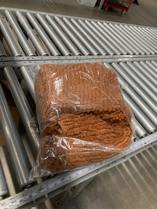 Photo 1 of **used** H.VERSAILTEX Plush Chenille Dog Bed Cover Thick Soft Sofa Cover for 3 Cushion Couch Anti Slip Couch Cover Furniture Protector for Dog, Pet, Cat (35" x 82", Caramel)