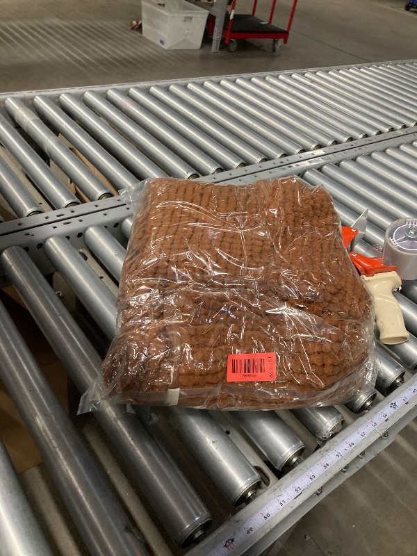 Photo 1 of **used** H.VERSAILTEX Plush Chenille Dog Bed Cover Thick Soft Sofa Cover for 3 Cushion Couch Anti Slip Couch Cover Furniture Protector for Dog, Pet, Cat (35" x 82", Caramel)