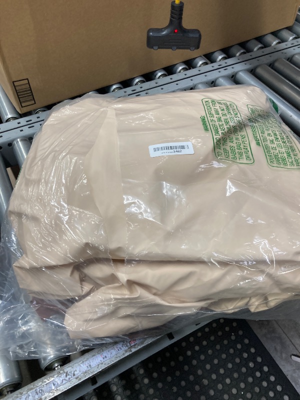 Photo 1 of **used miossing parts ***Westblue Curved Patio Furniture Covers-Outdoor Patio Furniture Sectional Covers Waterproof Reinforced Rip-Stop Anti-UV 600D Heavy Duty Outdoor Couch Cover with over 28")