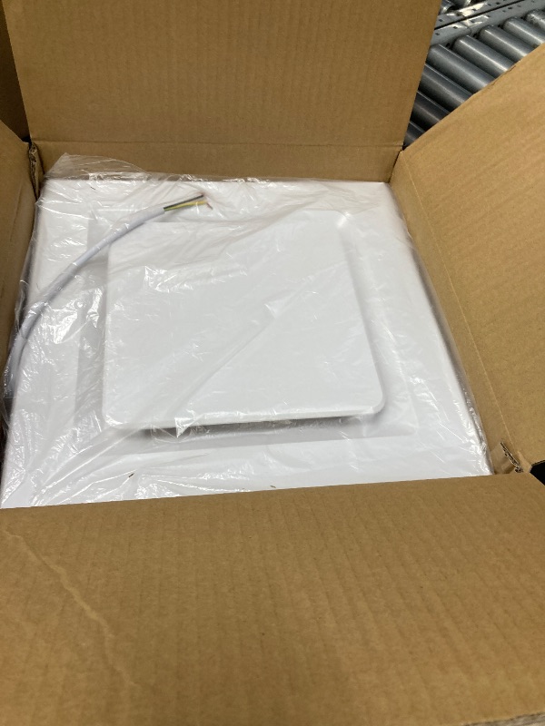 Photo 1 of **use missing parts***Bathroom Exhaust Fan 12" Panel Ultra Quiet without Light?10x10" Mount?, 0.7 Sone 141CFM, 4" Duct for Bathroom/Garage/Home