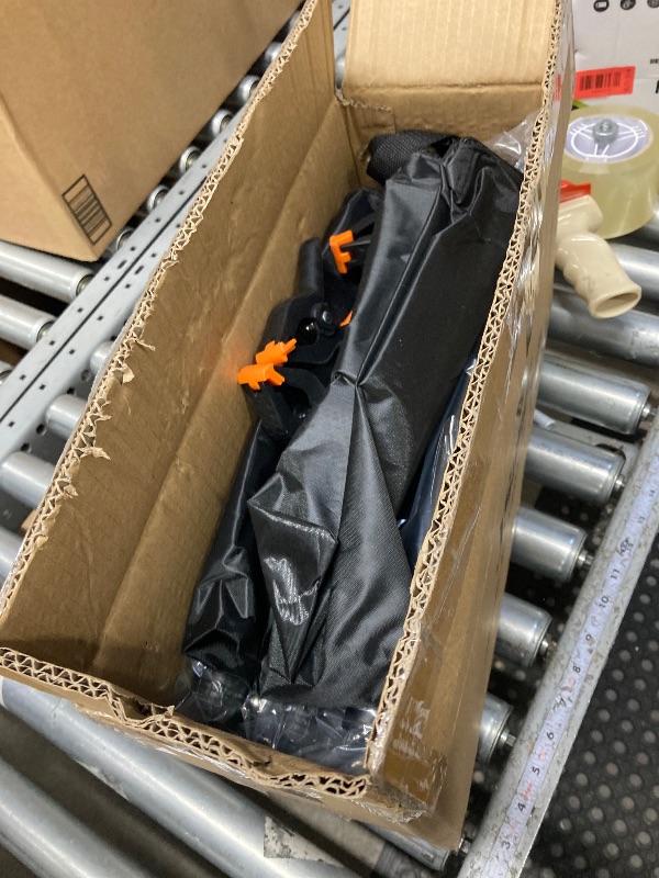 Photo 1 of **used missing parts ***JSungo Backdrop Stand, Adjustable 10x7.5 FT Background Stand Backdrop for Parties, Photo Video Studio, Portable Photography Backdrop Stand with Carrying Bag, 6 Backdrop Clamps, and 2 Stand Bags