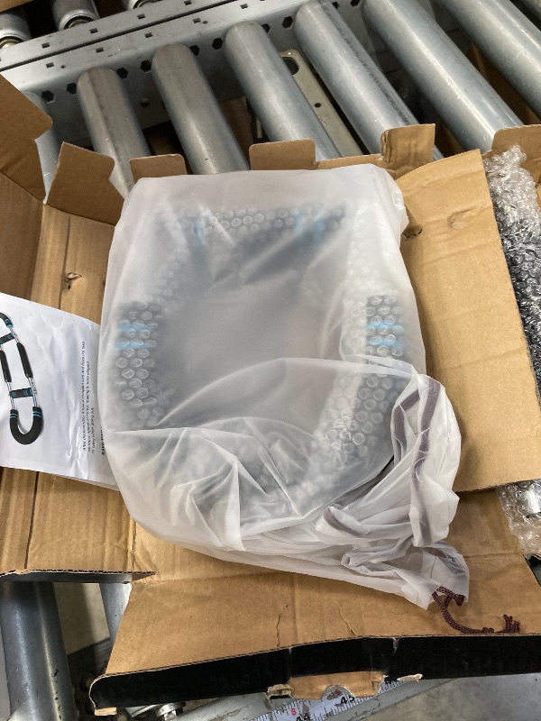 Photo 1 of **used missing parts*** Twister Arm Trainer, 40-100lb Adjustable Chest Workout Equipment, Arm Trainer, Twister Arm Trainer, Portable Power Twister Bar, Detachable Design Fitness Anywhere (Blue)