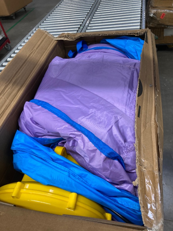 Photo 1 of ***used missing parts ***Easyair Large Bounce House for Big Kids, 14.8 x 14.5 FT Inflatable Bouncer Jumper Slide with 650W Blower, Basketball Hoop, Throw Ball Game, Ball Pits