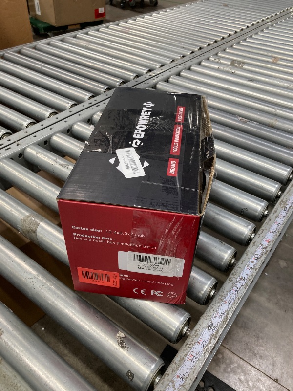 Photo 1 of ****used missing parts***EPOWREY 15 Amp 48 Volt Golf Cart Battery Charger for Yamaha G29 with 3-Pin Leaf Plug