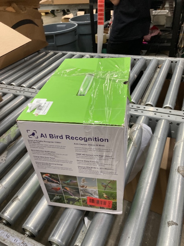 Photo 1 of **misssing parts used ***T TICCI Smart Bird Feeder with Camera Solar Powered, AI Identify Bird Species Camera Bird Feeders for Outside, Instant Notifications Bird House with Camera, IP65 Weatherproof Bird Watching Gifts